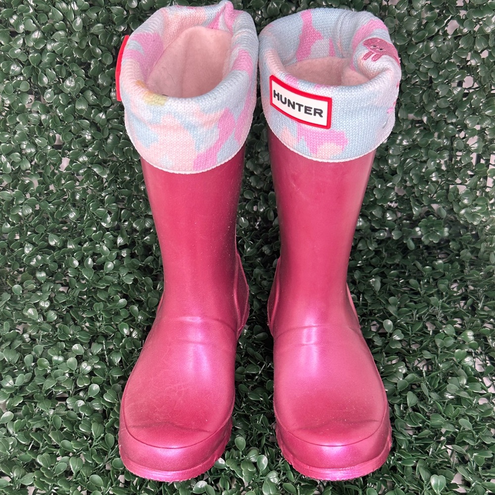 Hunter Peppa pig kids Size 11-13 Rain Boots
